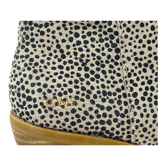 TOMS Constance Boots – Mini Cheetah Suede – Size 7.5 – OrthoLite – NWT - Picture 11 of 14